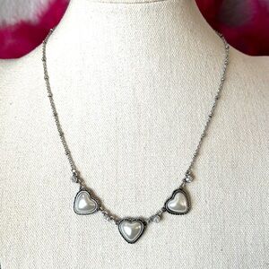 SM Triple Heart Necklace